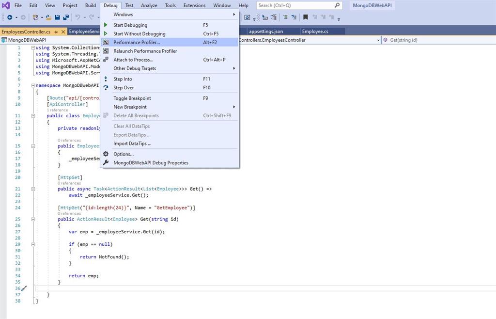 Performance Testing In Visual Studio 2019